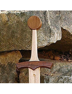 Épée médiévale en bois 1 main pratique 2
