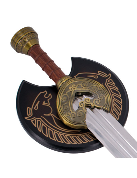 Épée fantastique avec support mural