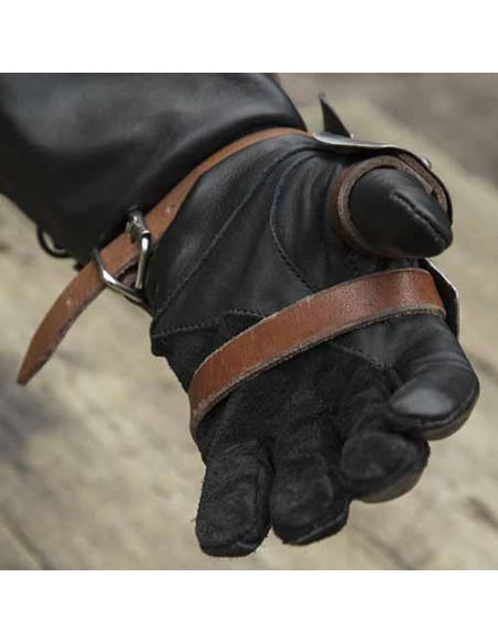 Gantelets d'éclaireur médiévaux