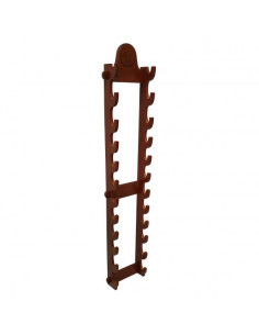 Présentoir de 12 pistolets à accrocher au mur