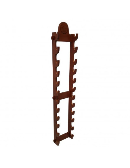 Présentoir de 12 pistolets à accrocher au mur