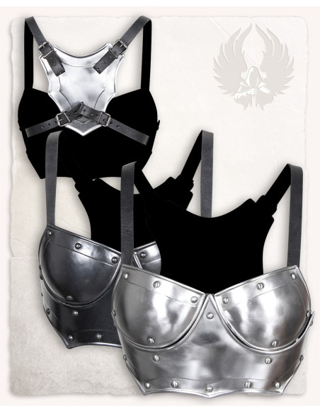 Armure pour femme en acier