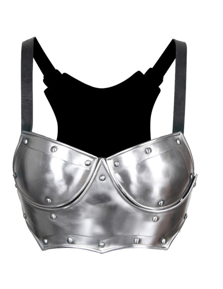 Armure pour femme en acier
