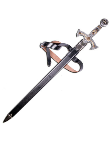 Épée des Templiers en Argent