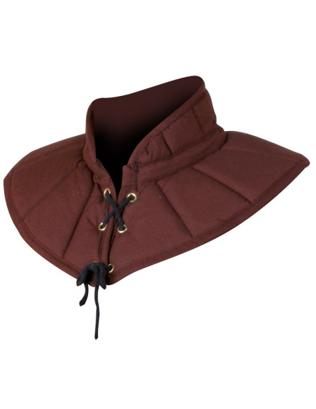 Gorgerin rembourré à lacets