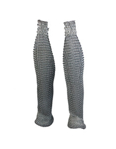 Jambes de cotte de mailles médiévales 2