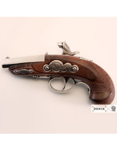 Pistolet à percussion argent Philadelphia Deringer 2