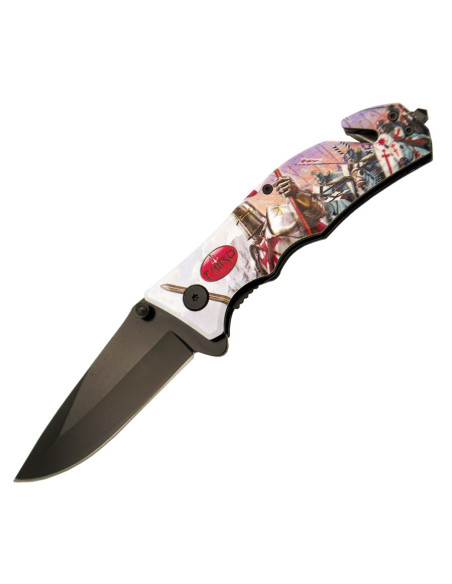 Couteau de sauvetage croisé