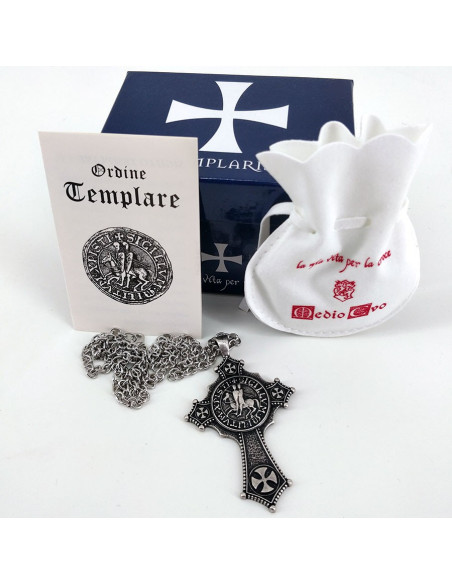 Pendentif croix Chevaliers du Temple