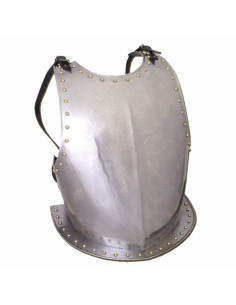 Cuirasse médiévale en acier, réglable