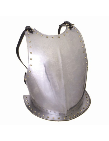 Cuirasse médiévale en acier, réglable