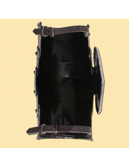 Paire de coudières médiévales en acier