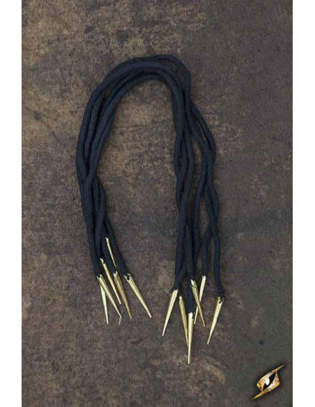 Lot de 6 cordons avec entretoises