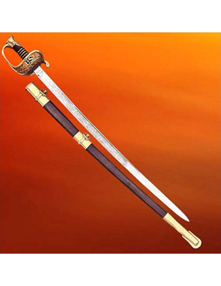 Sabre officiel américain, année 1850 Sabre officiel américain, année 1850