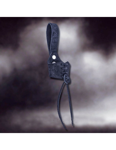 Corne viking sans trou, 38 cm.