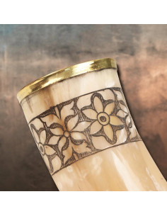 Corne viking de Freya, 33 cm. 2