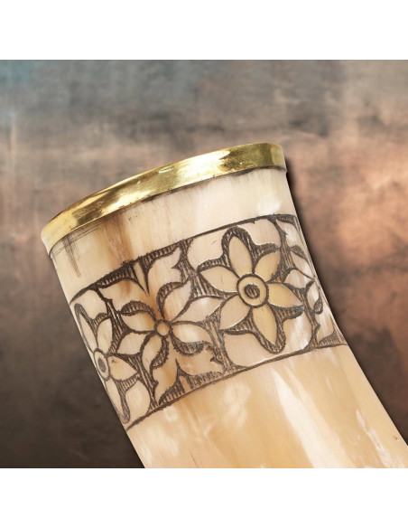 Corne viking de Freya, 33 cm.