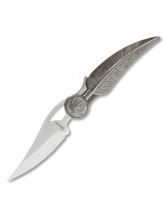 Couteau indien à plumes