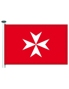 Drapeau des Templiers Ordre de Malte