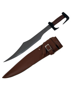 Épée spartiate avec fourreau et ceinture