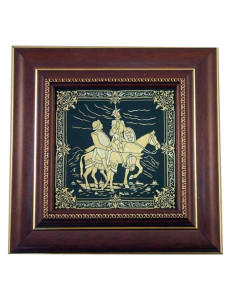 Peinture Quichotte Damasquinado, 18 cm.