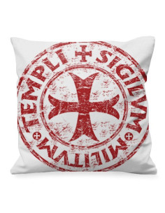Coussin médiéval Croix-Bouclier des Templiers