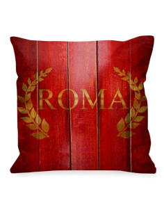 Coussin Rome avec couronne de laurier