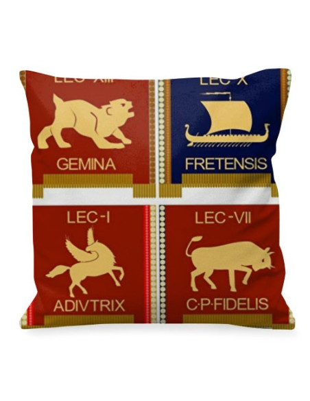 Coussin des 8 légions romaines