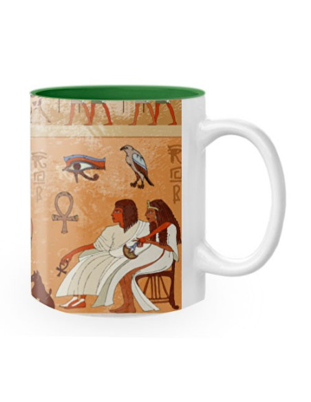 Mug en céramique Pharaons et dieux égyptiens