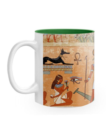 Mug en céramique Pharaons et dieux égyptiens