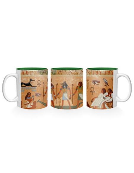 Mug en céramique Pharaons et dieux égyptiens