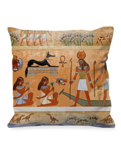 Coussin avec Pharaons et Dieux Égyptiens 2