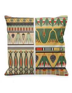 Coussin à décor égyptien