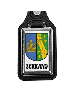 Porte-clés métallique personnalisé avec 1 nom de famille