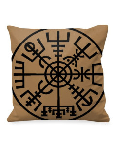 Coussin Vegnisir, la Boussole Viking magique