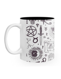 Tasse en céramique ésotérique astrale