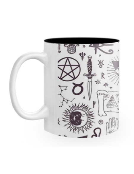 Tasse en céramique ésotérique astrale