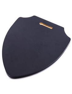 Bouclier en bois Croix et Templiers (19,2 x 23,4 cms.) 2