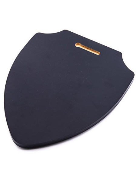 Bouclier en bois Croix et Templiers (19,2 x 23,4 cms.)