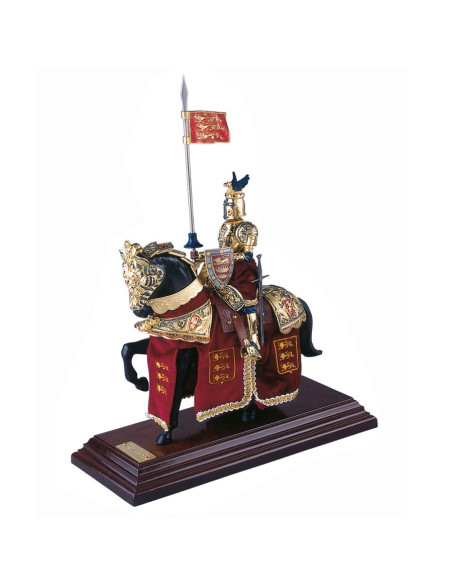 Cheval Dragon Armure Chevalier (33 cms.)