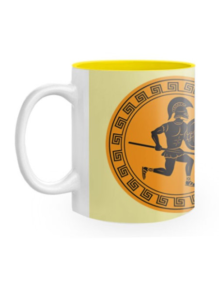 Mug Céramique Guerriers Grèce Antique