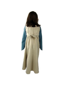 Robe médiévale bicolore pour les filles
