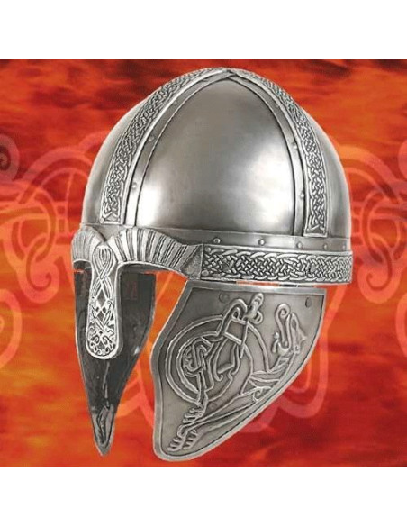 Casque viking décoré