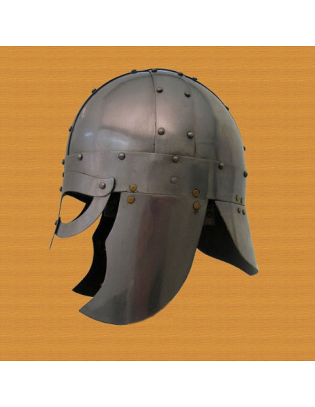 Casque viking avec masque et protections