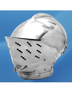 Casque fermé médiéval Tudor, années 1522-1523 2