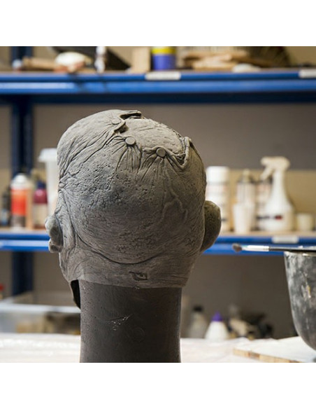 Masque de tête humaine mutante (59-61 cms.)