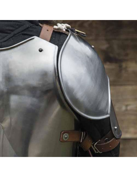 Paire d'épaulettes de soldat médiéval