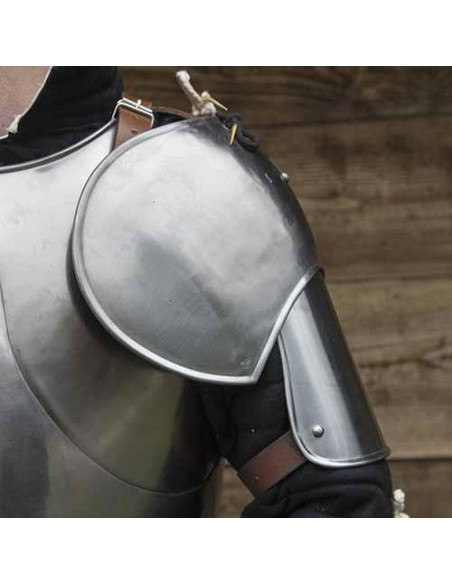 Paire d'épaulettes de soldat médiéval