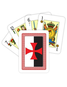 Jeu de cartes espagnol des Templiers