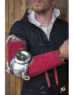 Paladin Protection intégrale des bras, rouge
